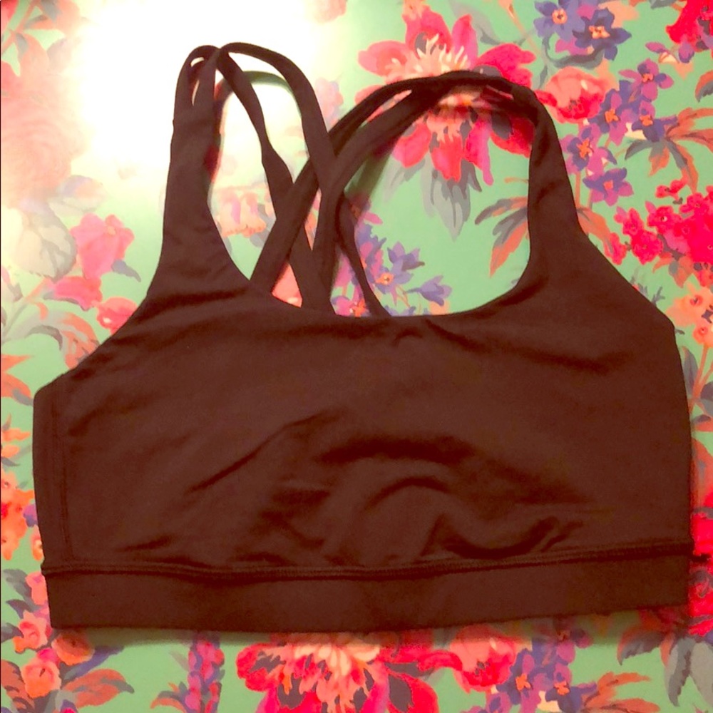 Lululemon energy bra in black